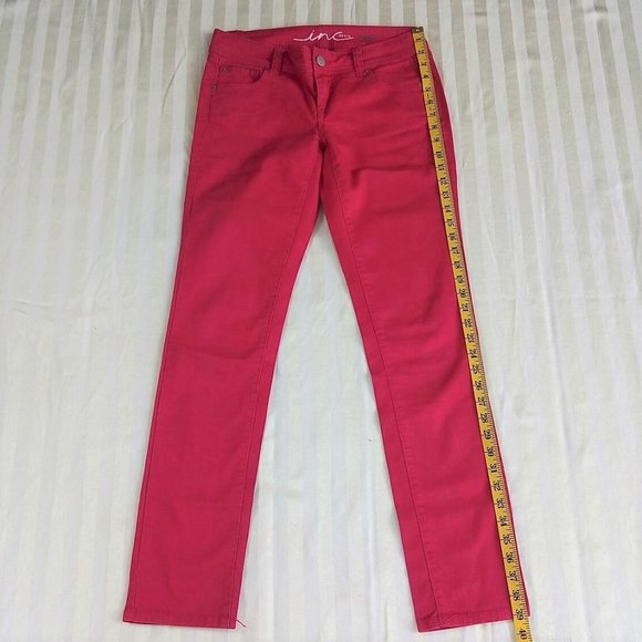 INC International Concepts Pink Jeggings - Picture 7 of 11
